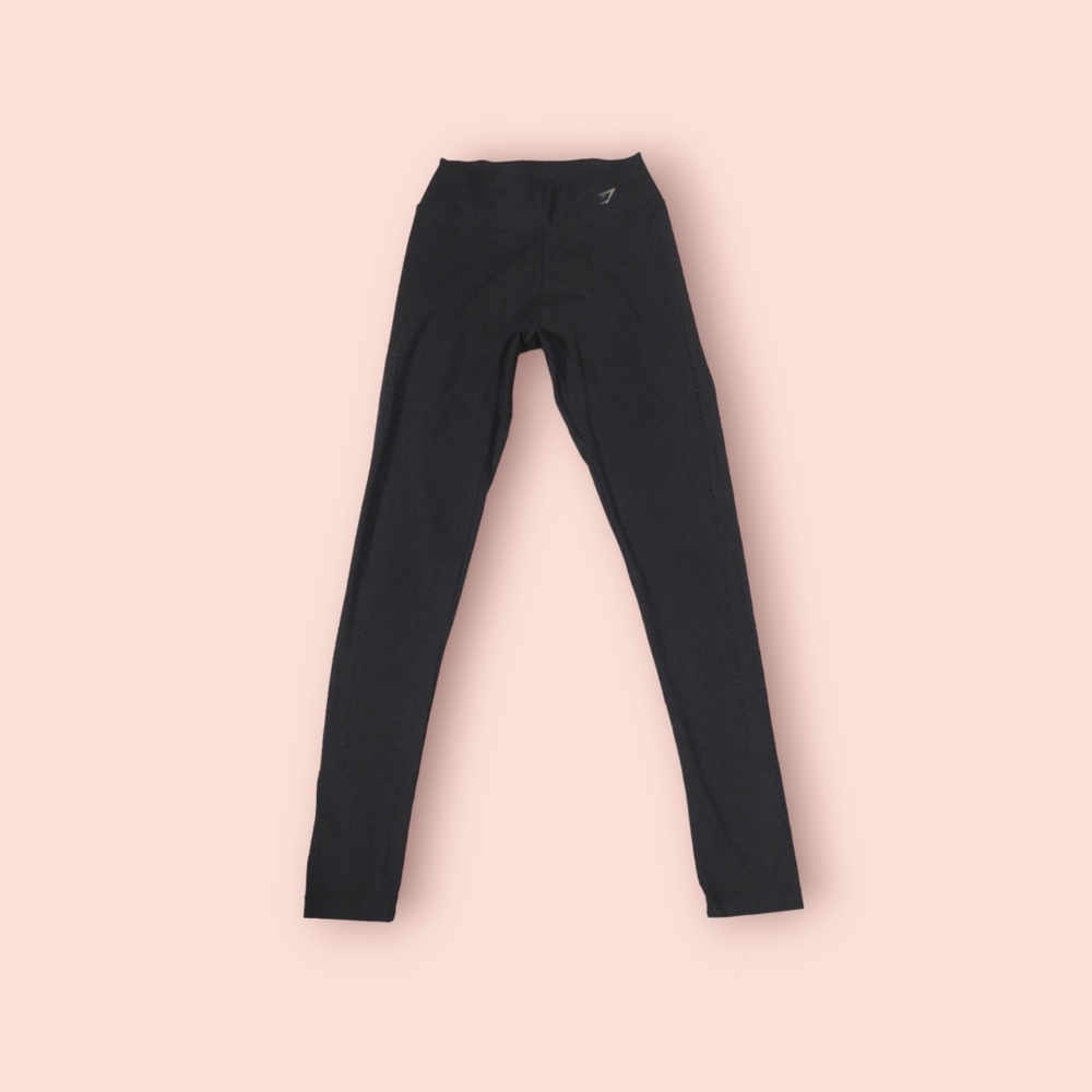 Gymshark Black Leggings View 3